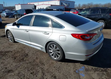 2016 Hyundai Sonata Sport z USA, uszkodzony, nr VIN 5NPE34AF4GH263533